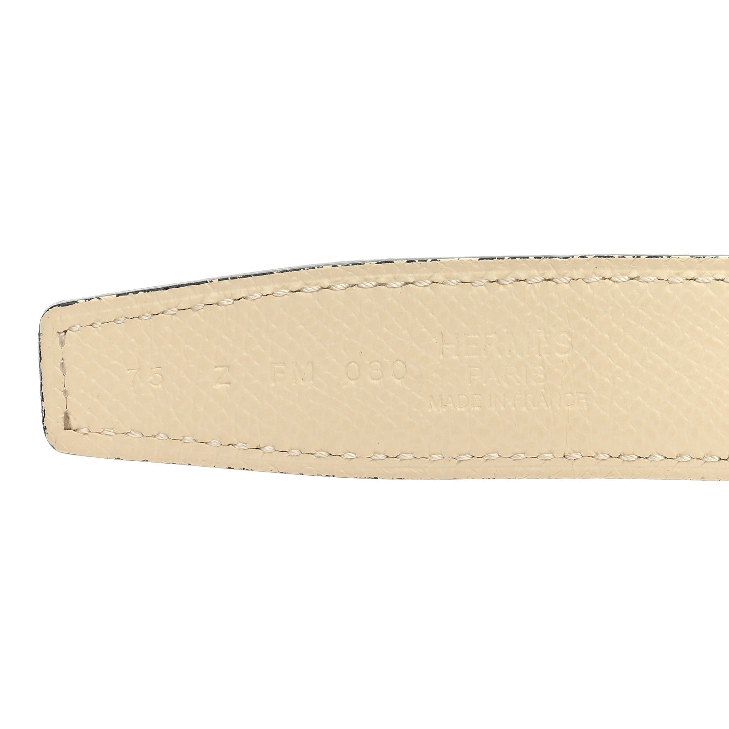 Hermes Epsom Swift 24mm Heritage Belt 75/30 Gold Nata 3 of 3