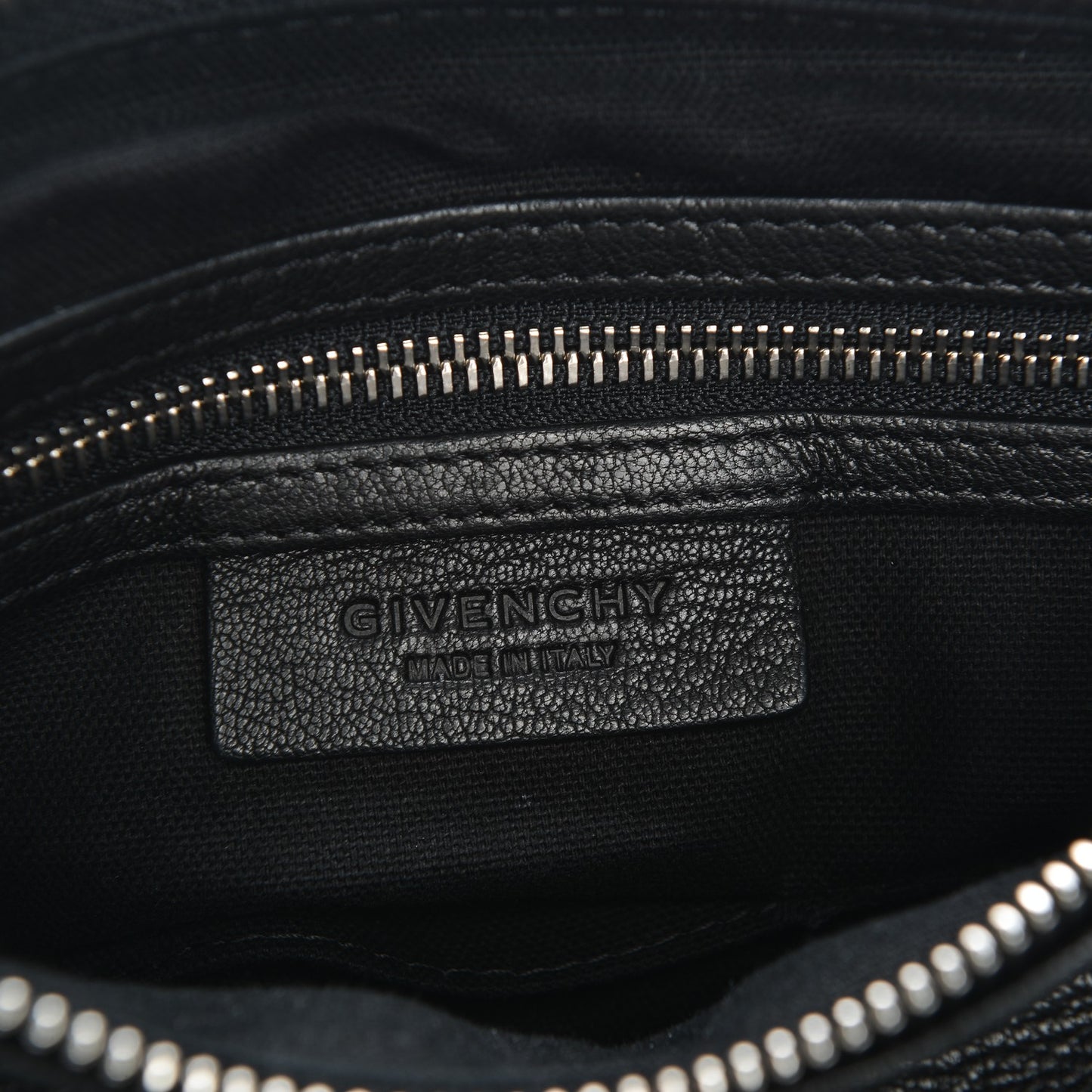 Sugar Goatskin Small Pandora Black
