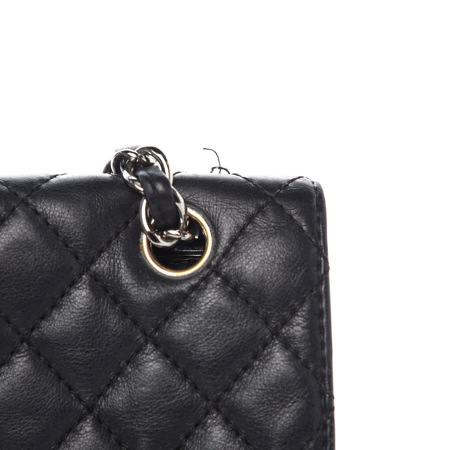 Calfskin Quilted In The Business Flap Bag Black