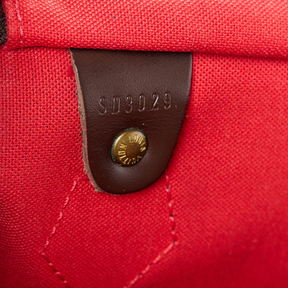 Louis Vuitton Damier Ebene Speedy 35 6 of 16