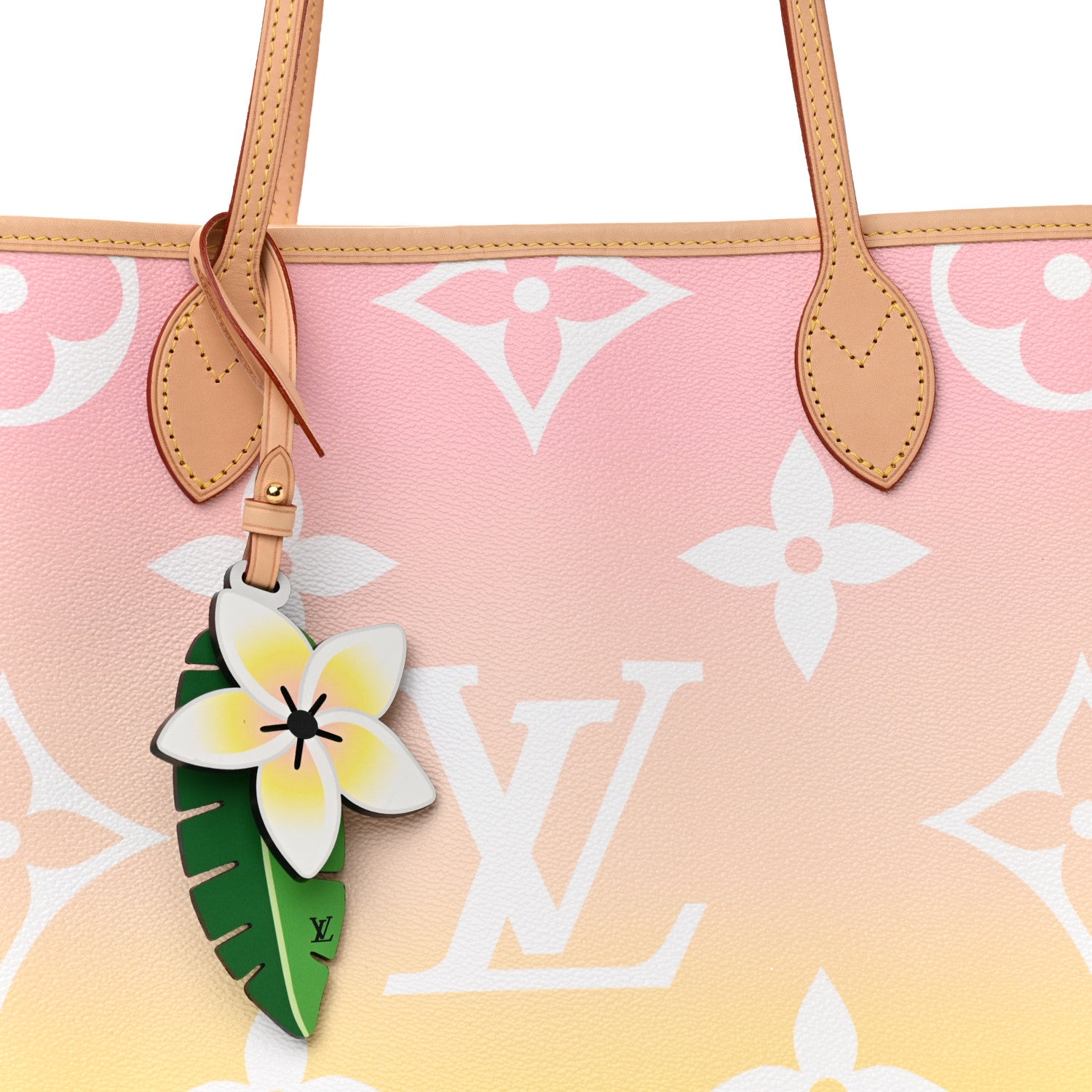 Louis Vuitton Monogram Giant By The Pool Neverfull MM Light Pink 10 of 13