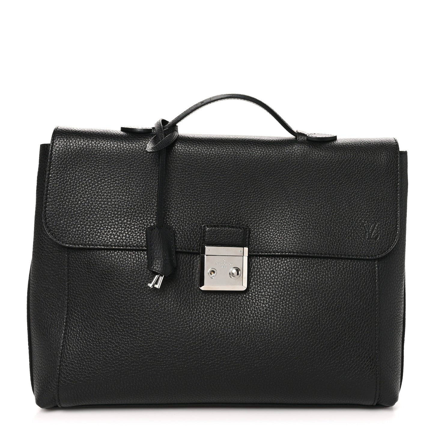 Taurillon Serviette Dorain Briefcase Black