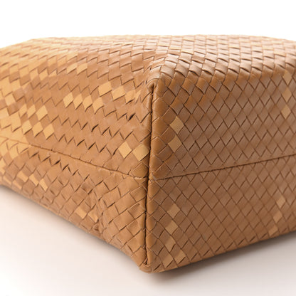 Bottega Veneta Nappa Intrecciato Medium Convertible Tote Camel 7 of 12