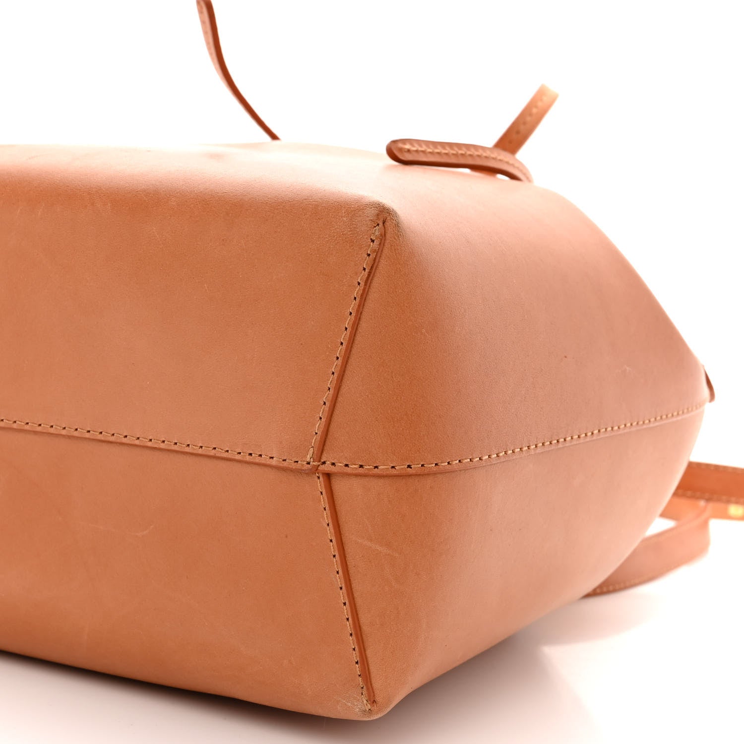 Mansur Gavriel Vegetable Tanned Calfskin Mini Bucket Bag Cammello Rosa 9 of 10