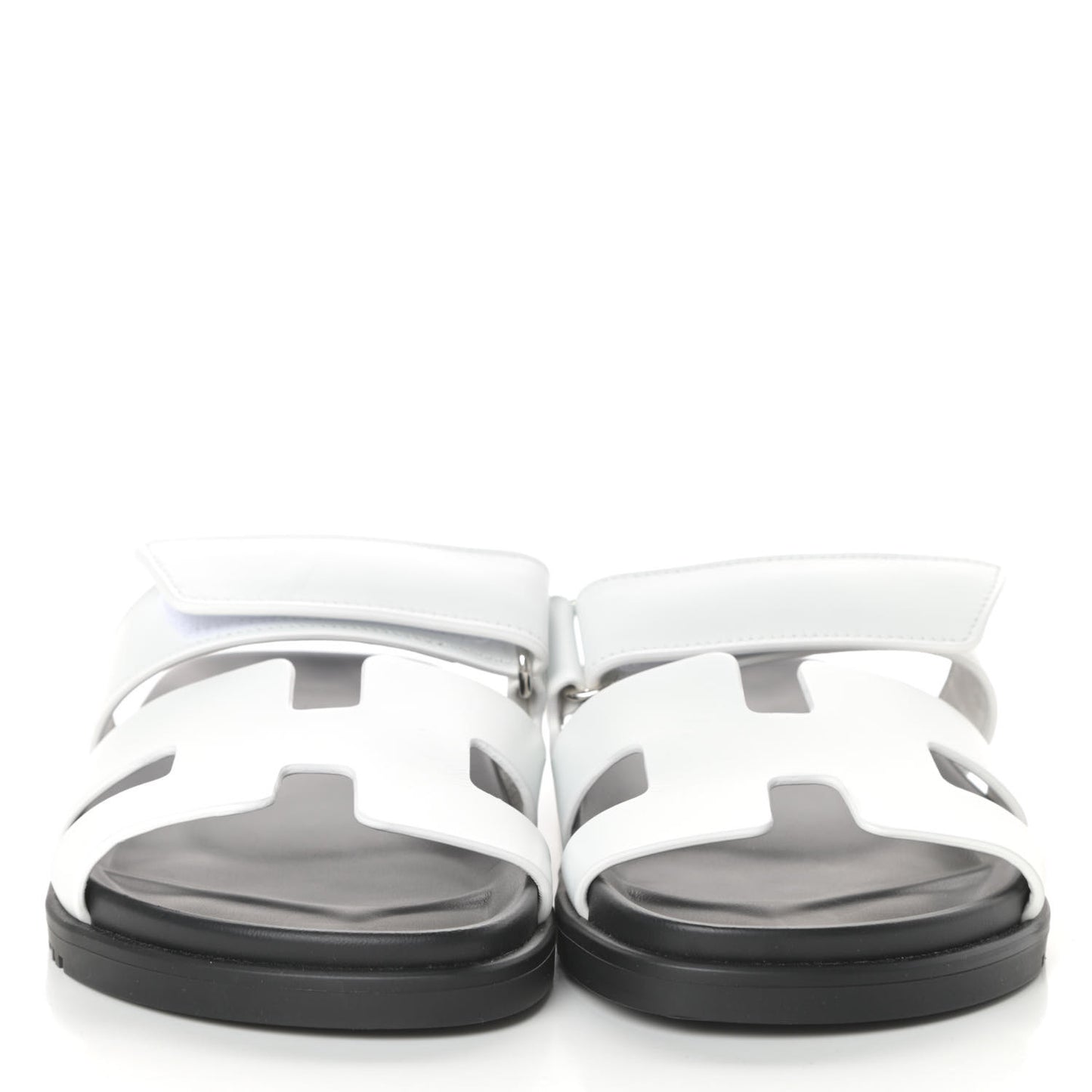 Calfskin Womens Chypre Sandals 38 White