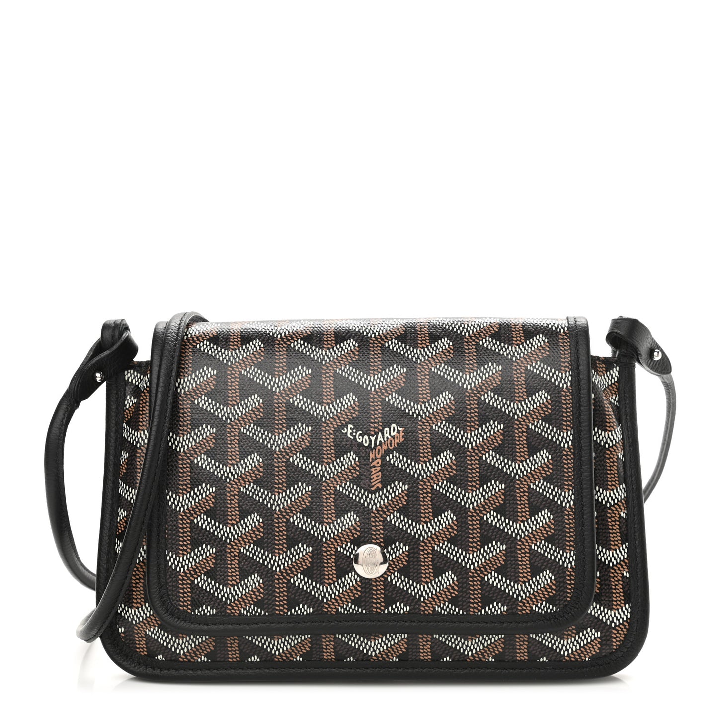 Goyardine Plumet Wallet Clutch Black