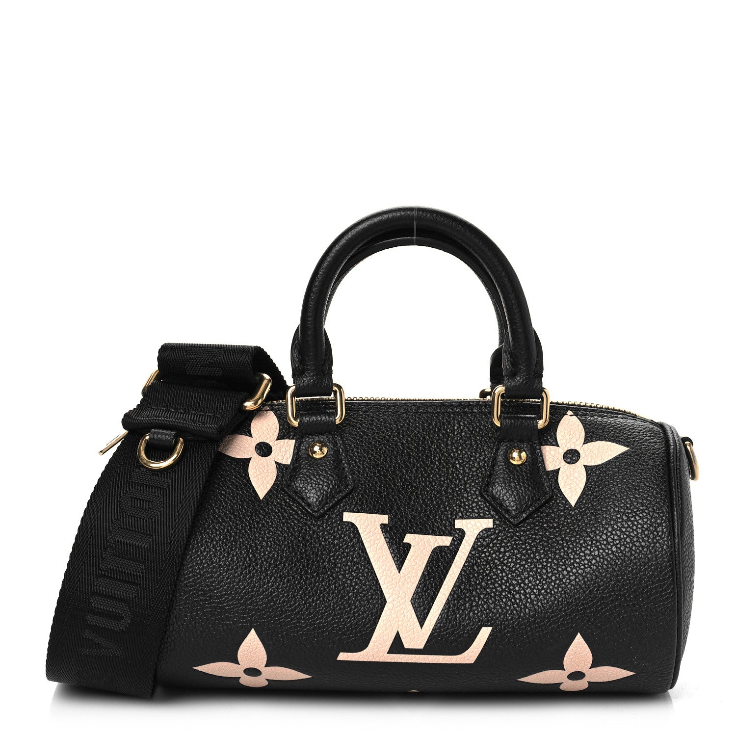 Louis Vuitton Empreinte Monogram Giant Papillon BB Black Beige 3 of 9