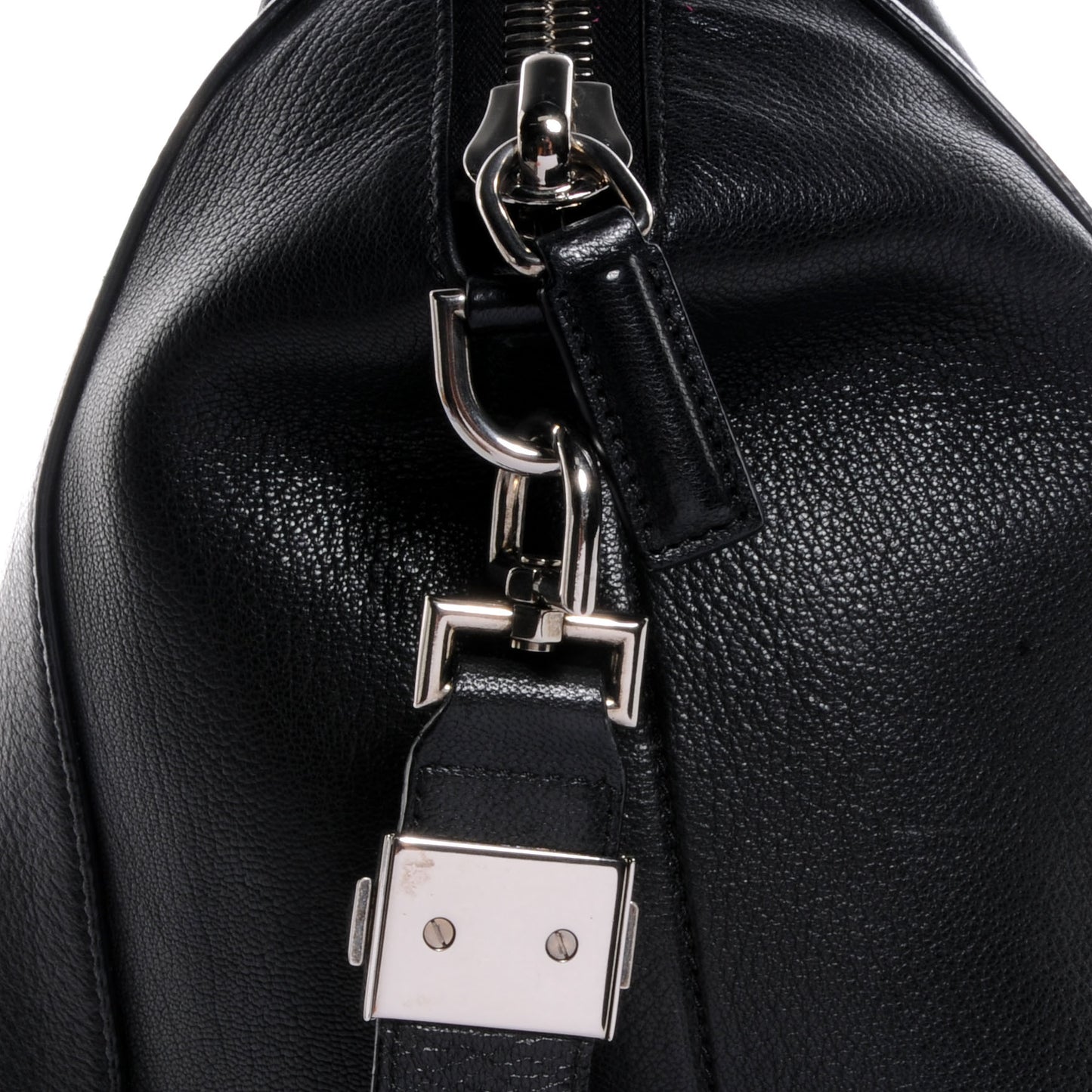 Sugar Goatskin Large Antigona Black