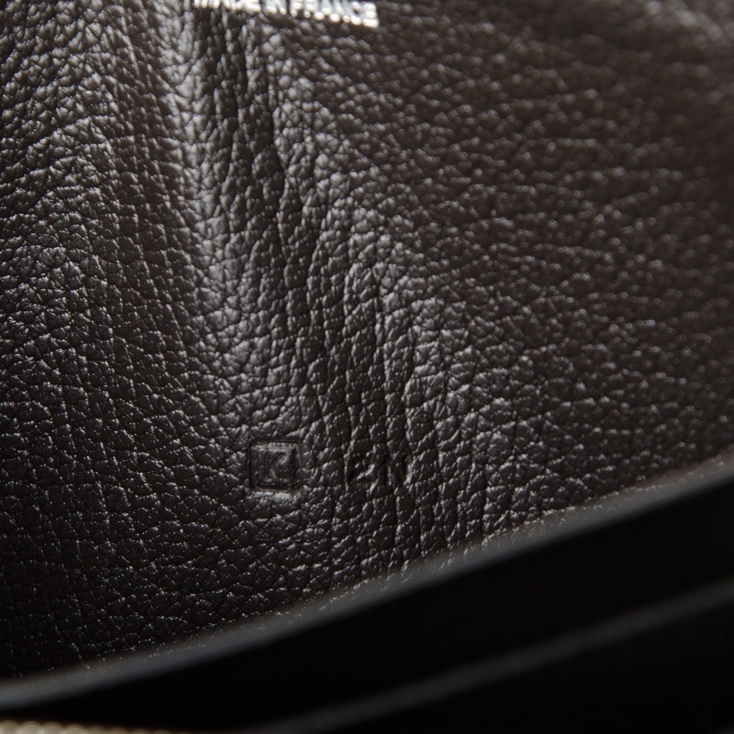 Hermes Ostrich Azap Wallet Chocolate 7 of 7