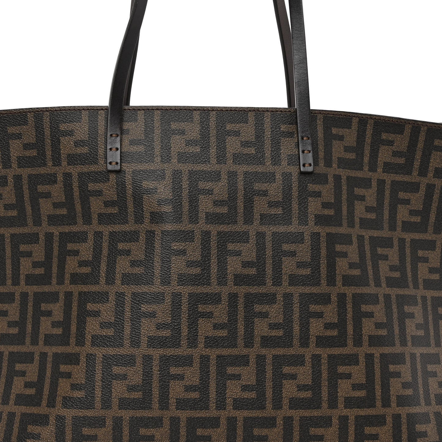 Zucca Spalmati Medium Roll Tote Tobacco Moro