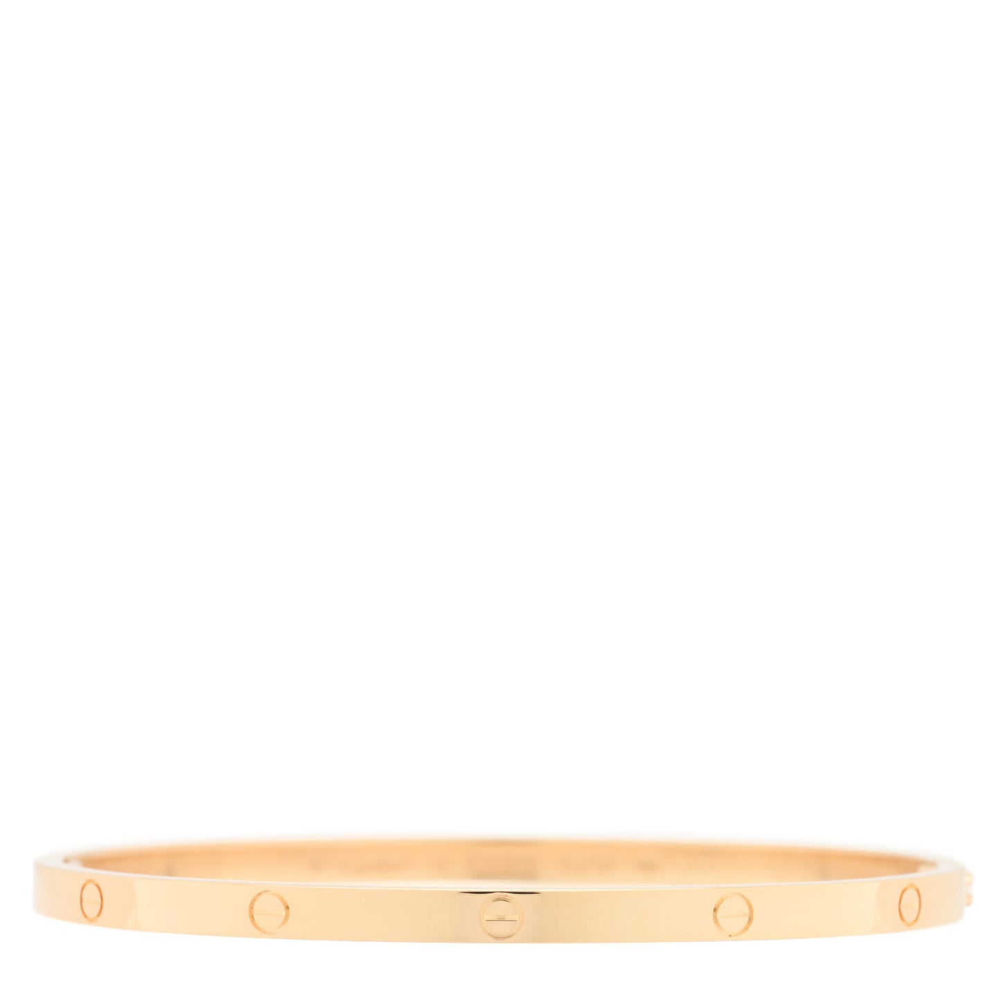18K Yellow Gold Small LOVE Bracelet 18