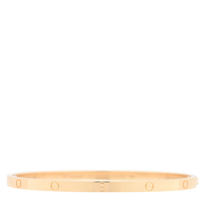 Cartier 18K Yellow Gold Small LOVE Bracelet 18 1 of 3