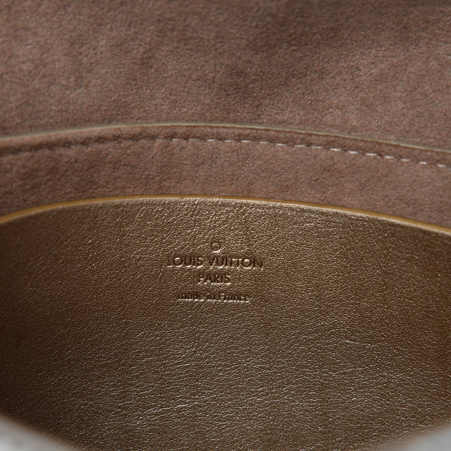Louis Vuitton Metallic Calfskin Love Note Gold Silver 9 of 11