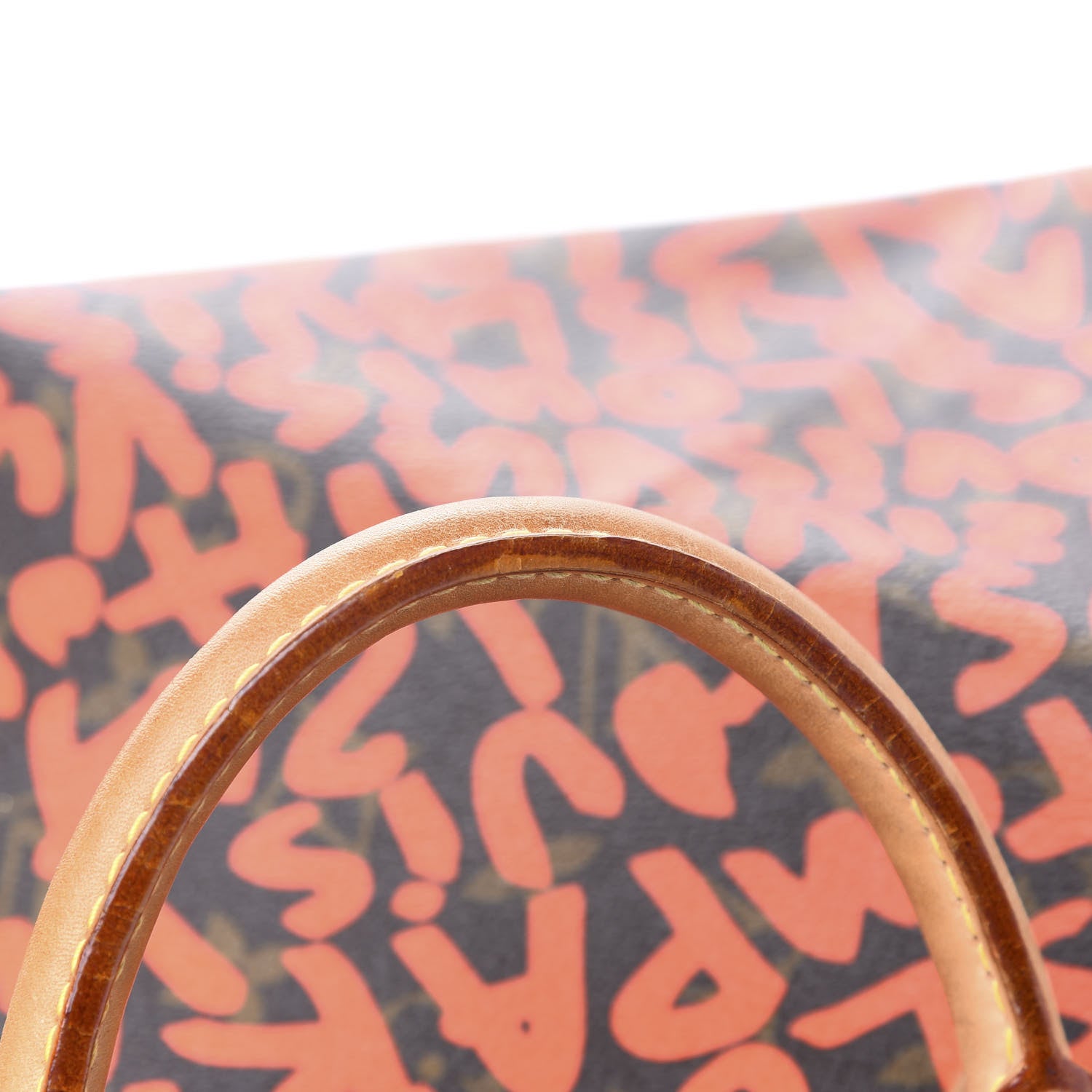 Louis Vuitton Monogram Graffiti Speedy 30 Orange 8 of 14