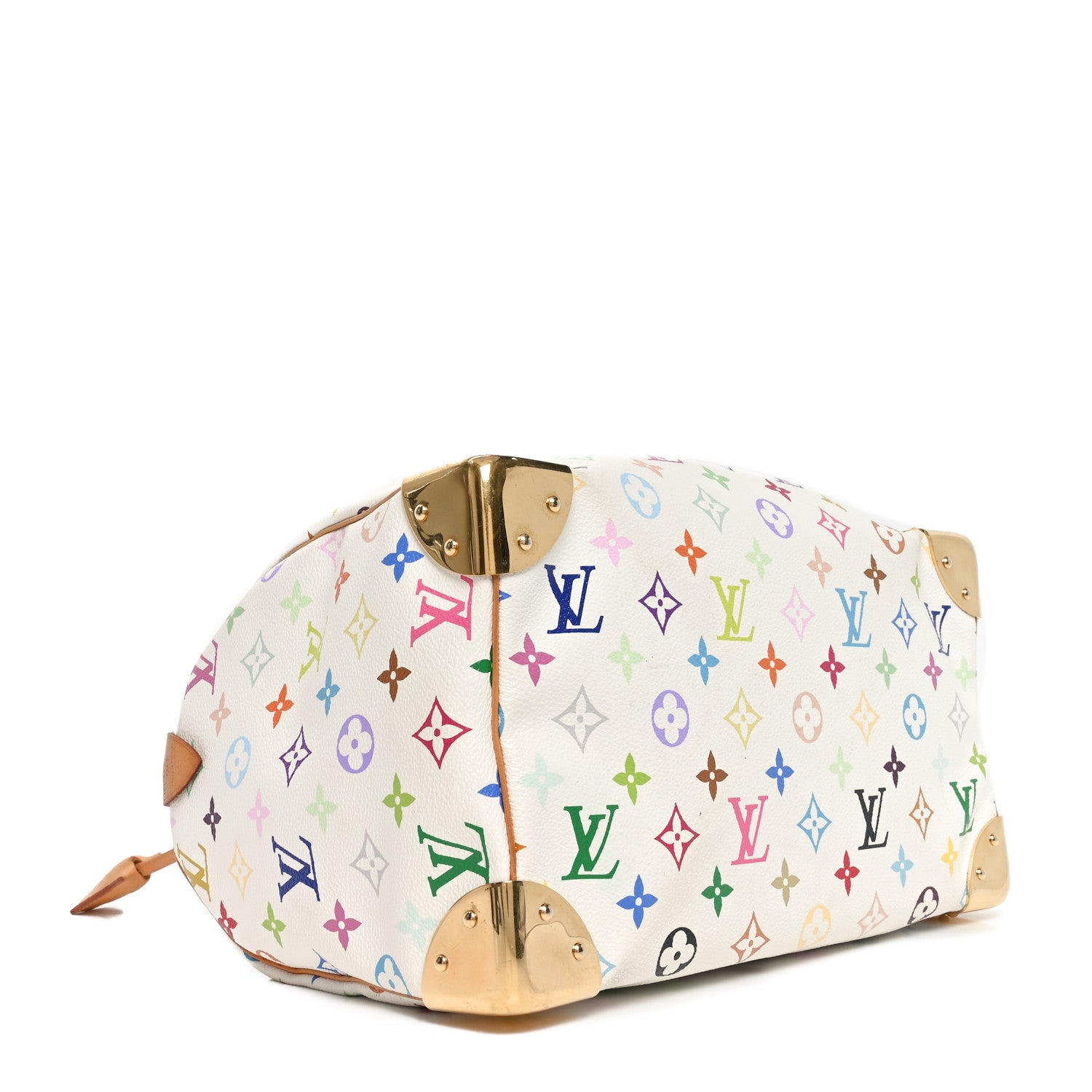 Louis Vuitton Monogram Multicolor Speedy 30 White 4 of 9