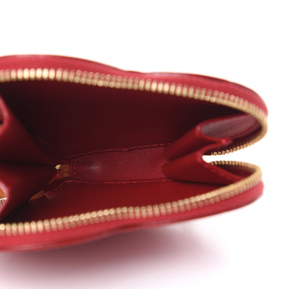 Louis Vuitton Vernis Coeur Heart Coin Purse Pomme D'Amour 5 of 7