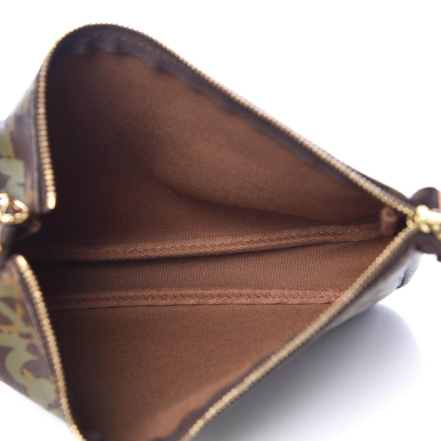 Louis Vuitton Monogram Graffiti Pochette Accessories Kaki 5 of 10