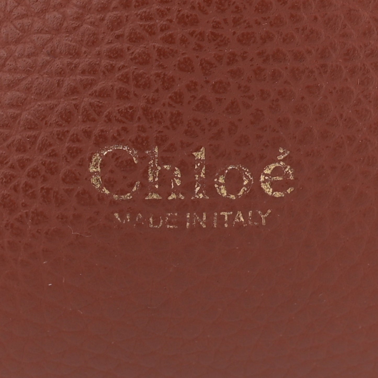 Smooth Grained Calfskin Medium Aby Tote Sepia Brown