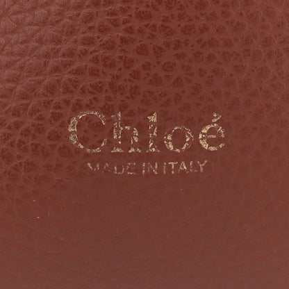 Chloe Smooth Grained Calfskin Medium Aby Tote Sepia Brown 6 of 11