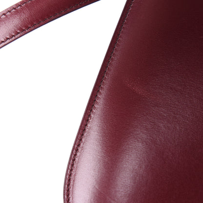 Celine Box Calfskin Medium Classic Box Flap Bag Burgundy 10 of 12
