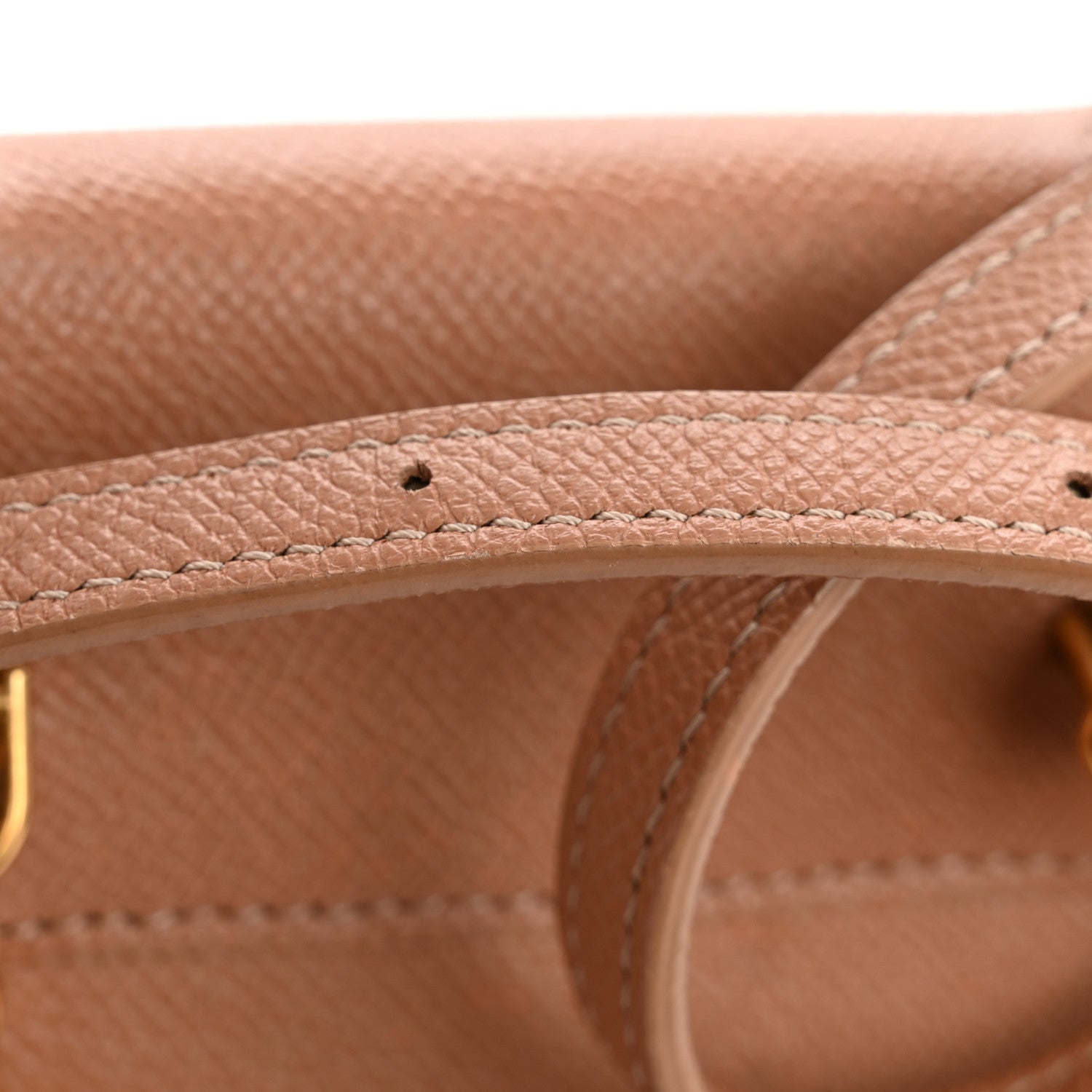 Celine Grained Calfskin Pico Belt Bag Light Taupe 15 of 15