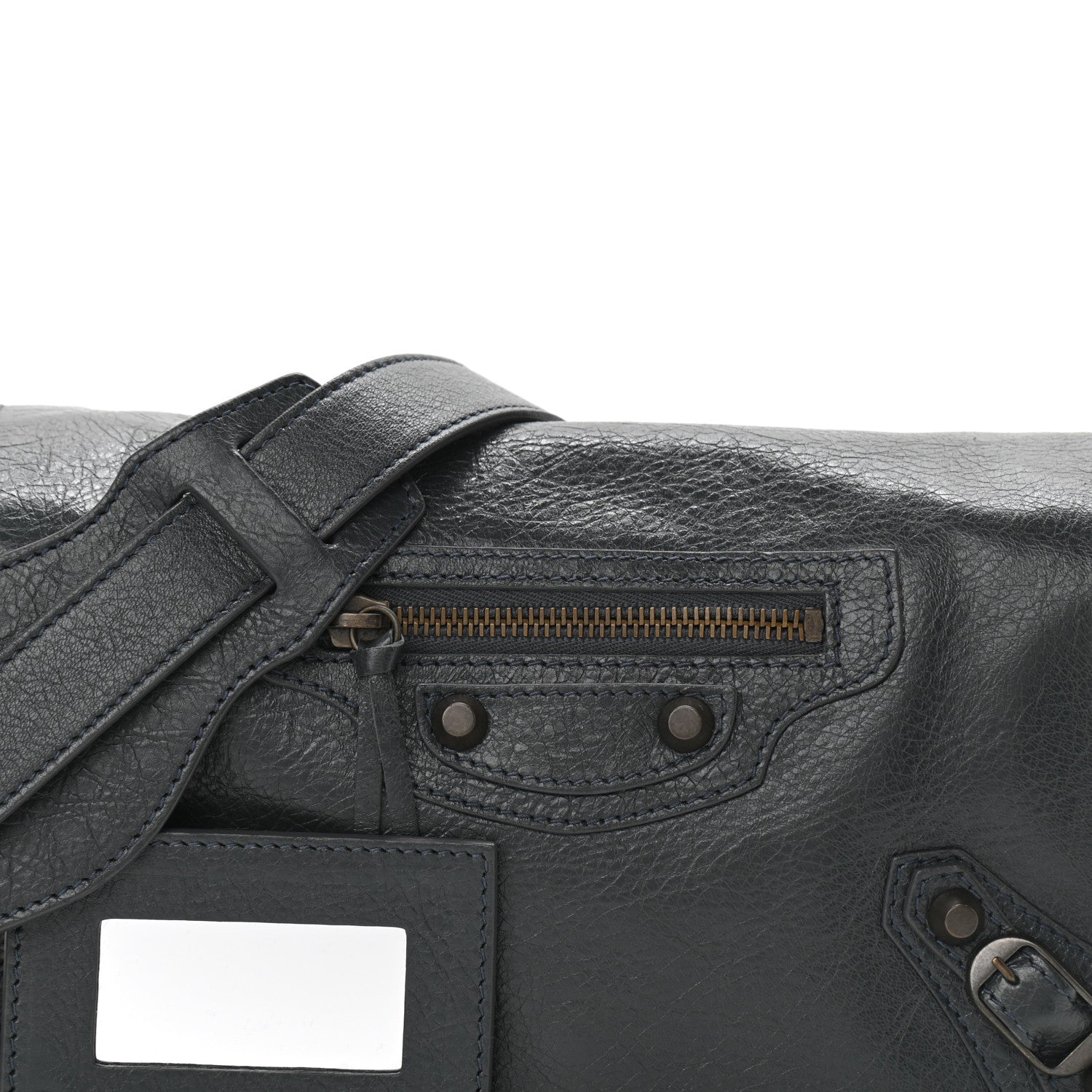 Balenciaga Agneau Classic Hardware Tool Kit Crossbody Anthracite 8 of 10