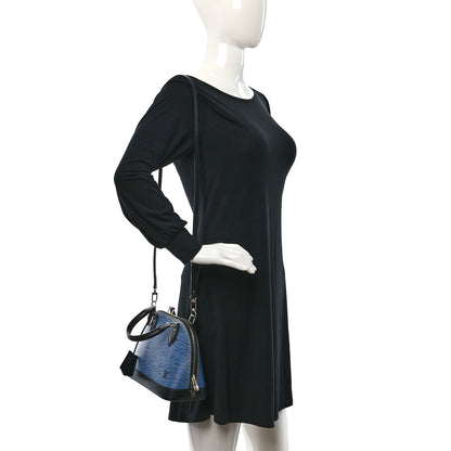 Louis Vuitton Epi Alma BB Denim Light 2 of 8