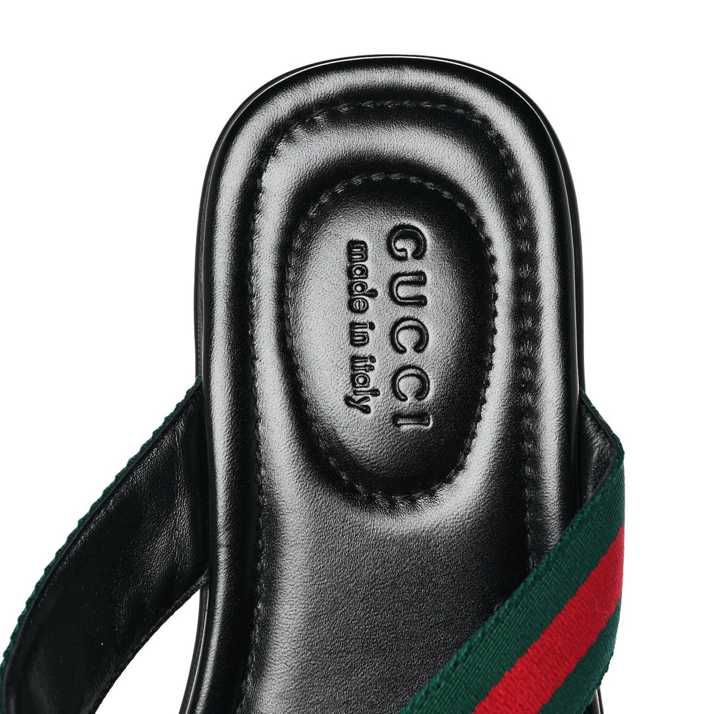 Nylon Calfskin Web Mens Cleat Sole Thong Sandals 10 Black Red Blue