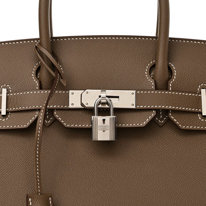 Hermes Epsom Birkin Sellier 30 Etoupe 8 of 11