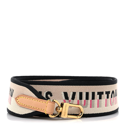 Louis Vuitton Jacquard Speedy Bandouliere 20 Shoulder Strap Black 1 of 3
