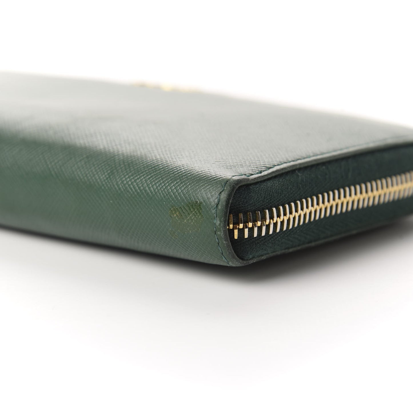 Saffiano Metal Zip Around Wallet Biliardo