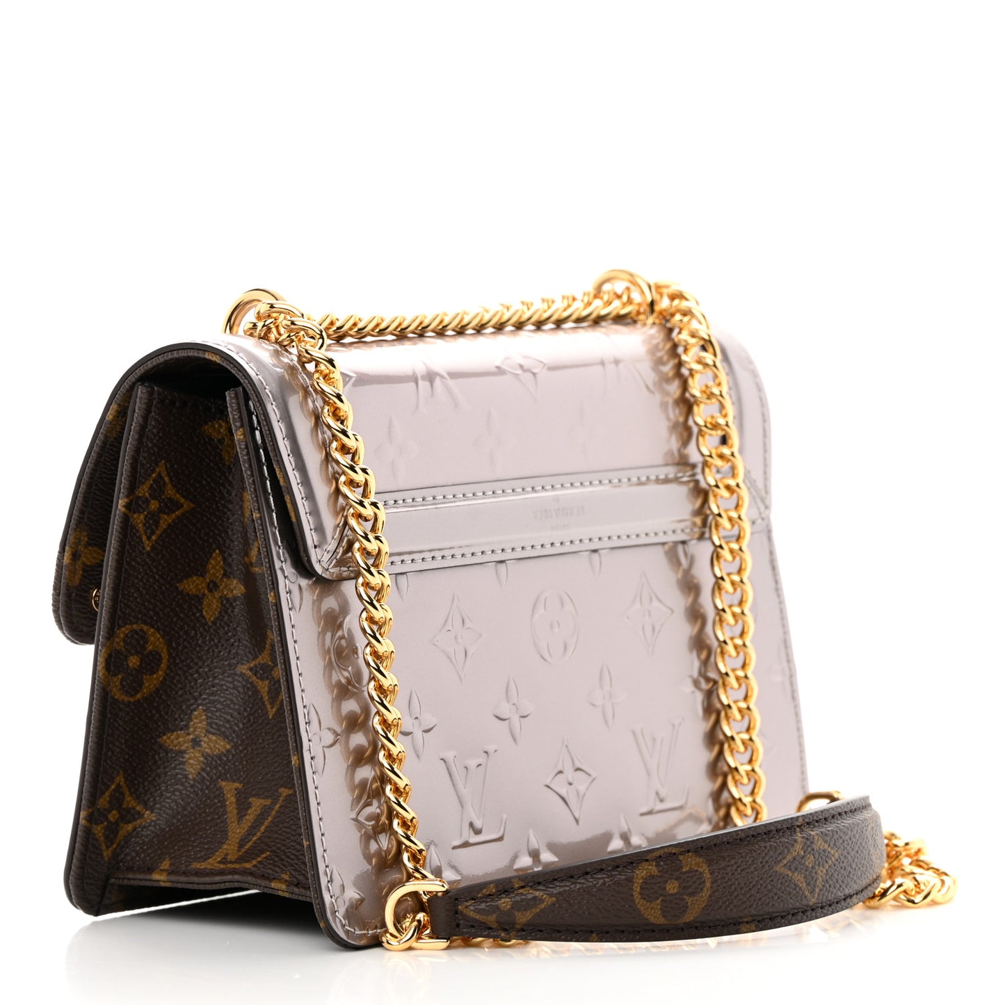 Vernis Epi Monogram Wynwood Metallic Taupe Grey