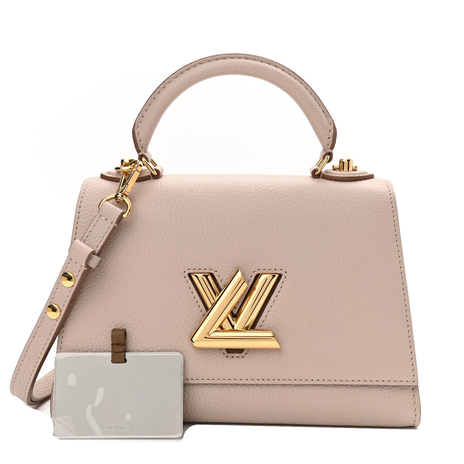 Louis Vuitton Taurillon Twist One Handle PM Greige 1 of 10
