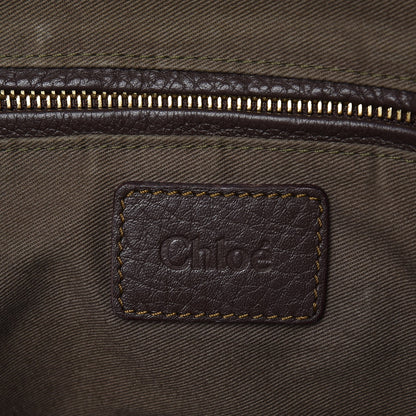 Chloe Calfskin Medium Marcie Satchel Truffle 7 of 13
