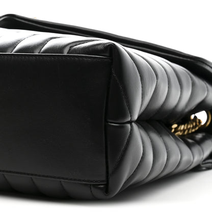 Saint Laurent Calfskin Y Quilted Monogram Medium Loulou Chain Satchel Black 12 of 12