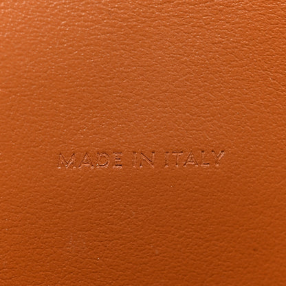 Celine Triomphe Canvas Lambskin Wallet On Strap Tan 8 of 13