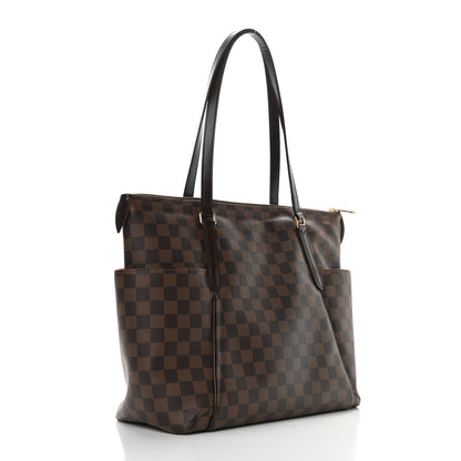Louis Vuitton Damier Ebene Totally MM 3 of 9