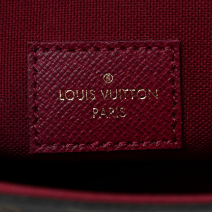 Louis Vuitton Monogram Pochette Felicie Chain Wallet Fuchsia 6 of 8