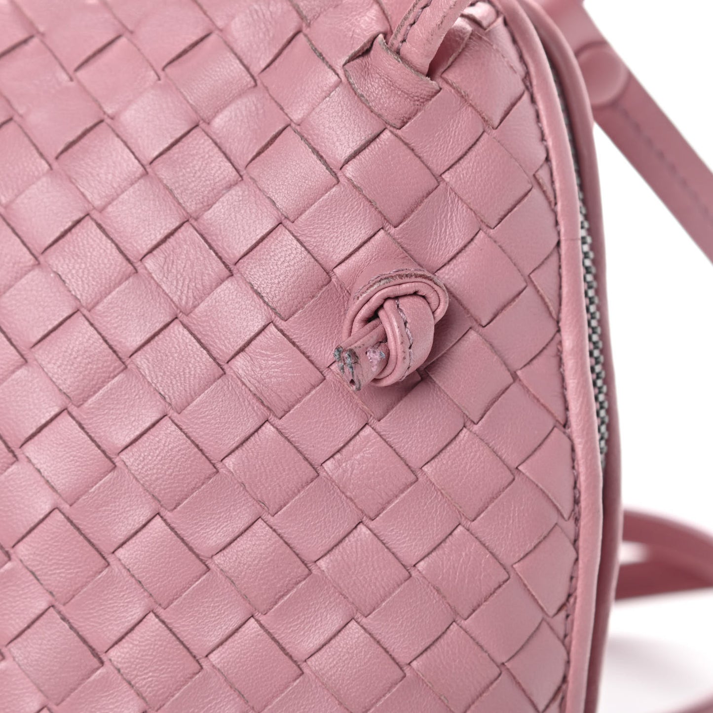 Nappa Intrecciato Pillow Crossbody Messenger Watteau