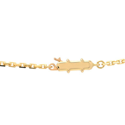 Cartier 18K Yellow Gold Diamond LOVE Paved Necklace 4 of 7