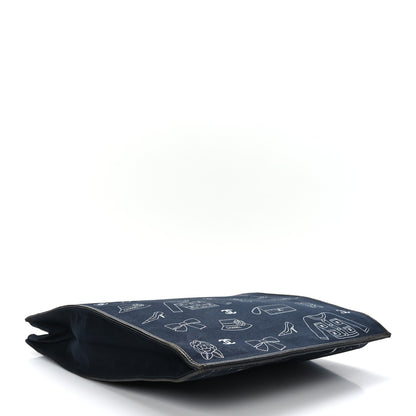 Chanel Canvas Coco Shopping Tote Black 4 of 9