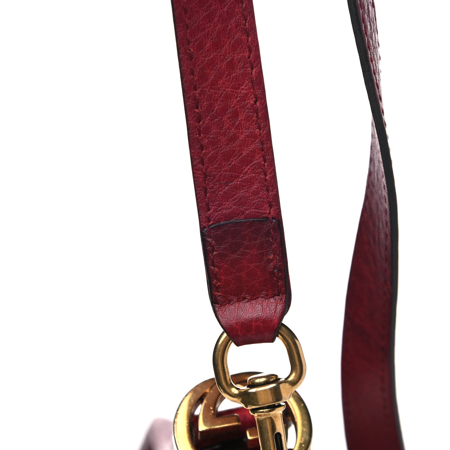 Gucci Monogram Small Miss GG Hobo Red 17 of 21