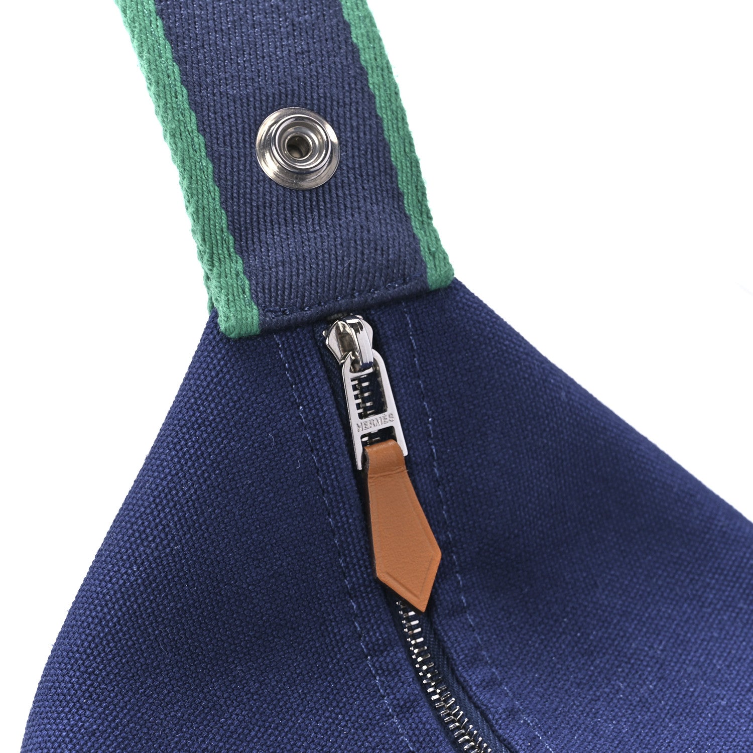 Hermes Canvas Small Bride-A-Brac Pouch Marine 8 of 12