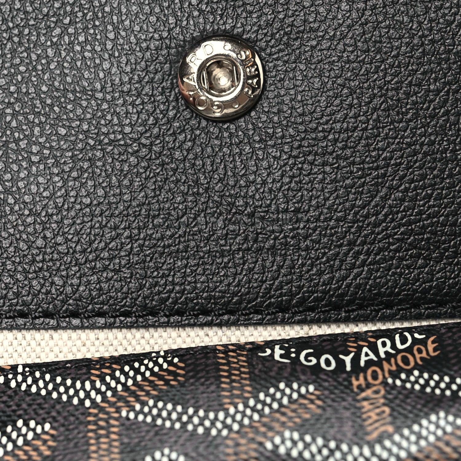 Goyard Goyardine Boheme Hobo Black 7 of 10
