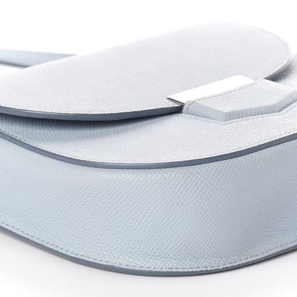 Celine Grained Calfskin Small Trotteur Pale Blue 8 of 9