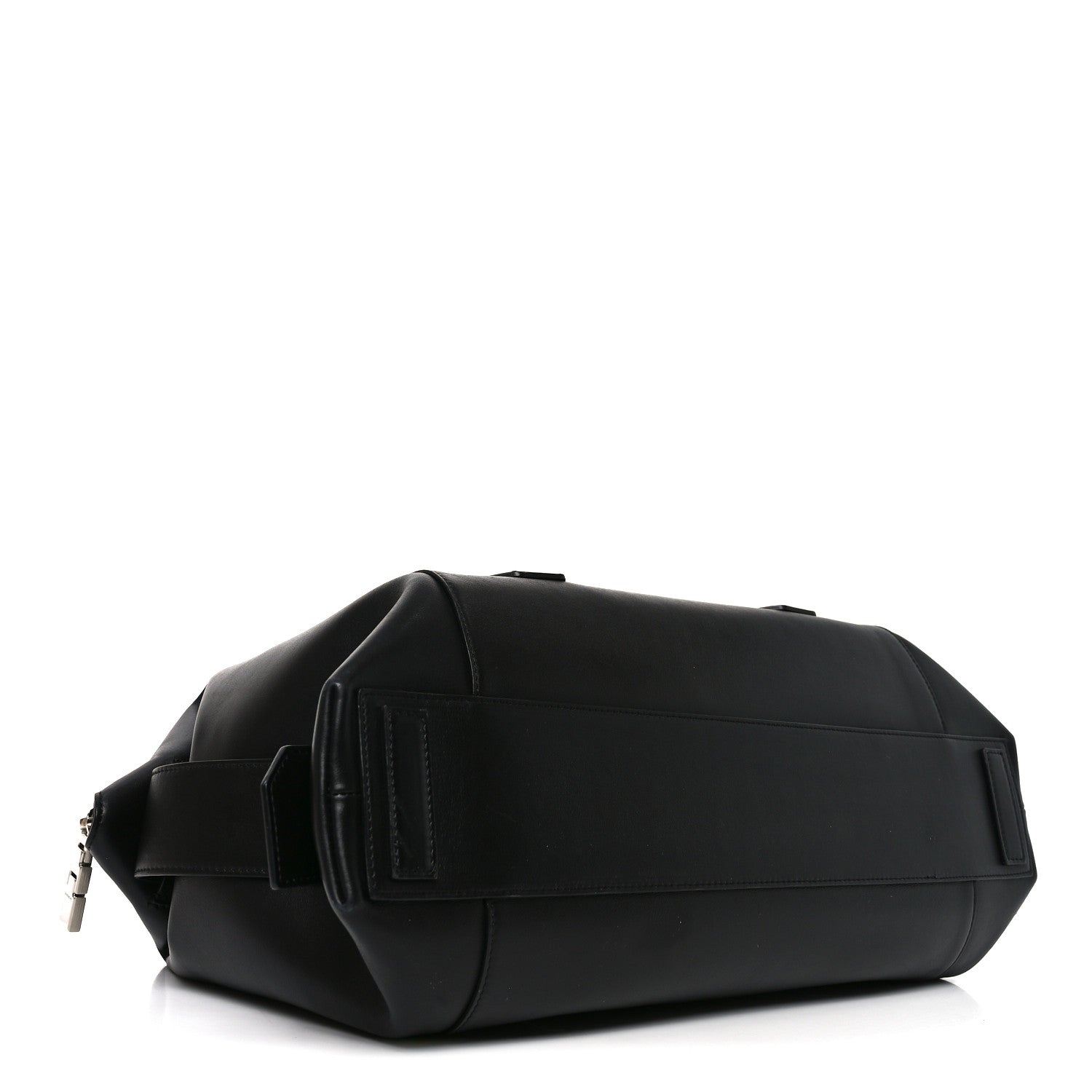 Givenchy Smooth Calfskin Medium Antigona Soft Lock Duffle Bag Black 3 of 8