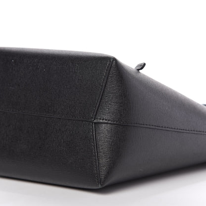 Mansur Gavriel Saffiano Mini Bucket Bag Black 7 of 10
