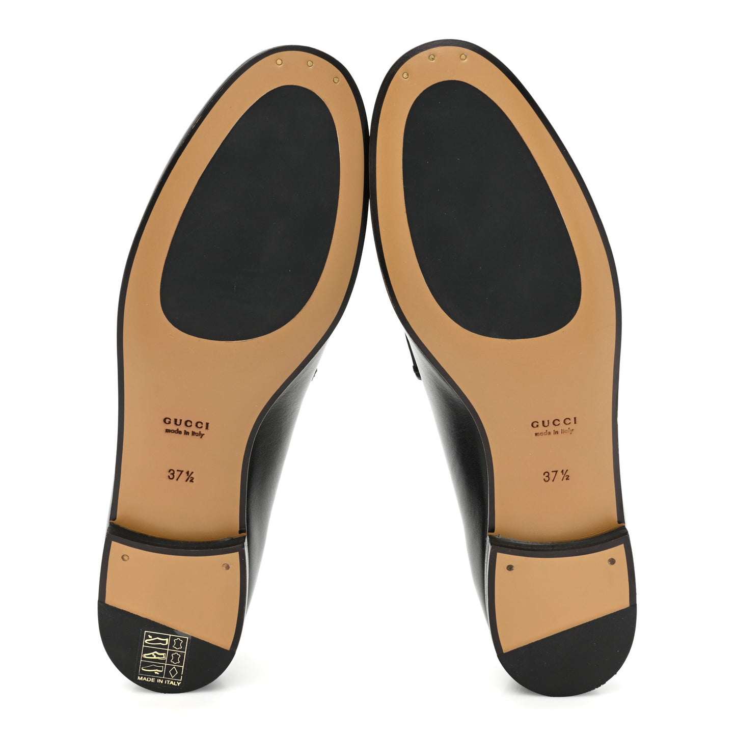 Calfskin Womens Jordaan Loafers 37.5 Black