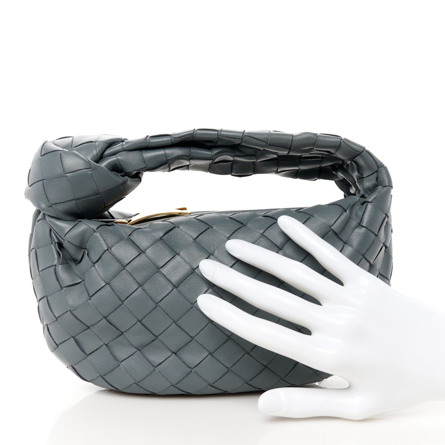 Bottega Veneta Nappa Intrecciato Mini Jodie Krim 2 of 11