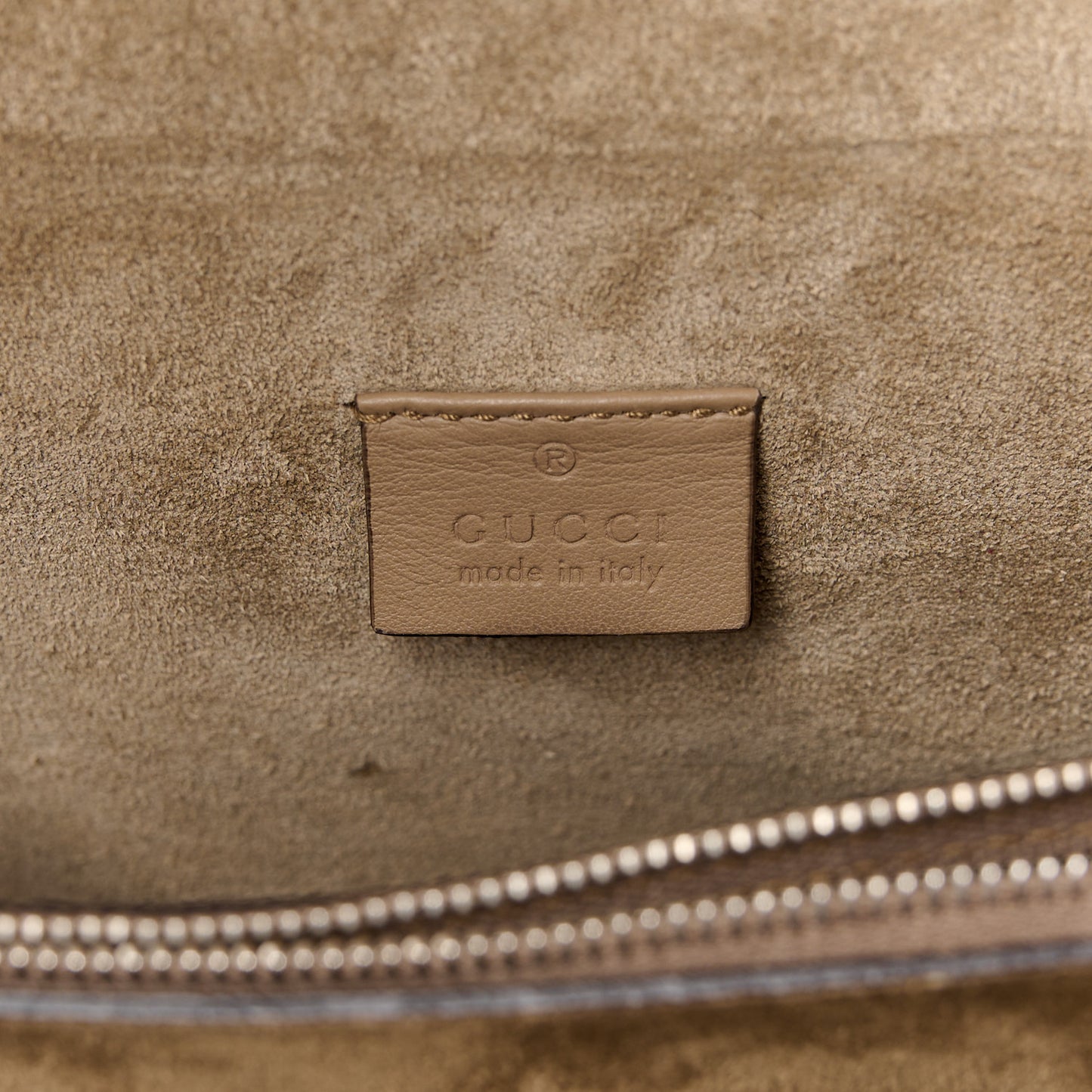 GG Supreme Monogram Small Dionysus Shoulder Bag Taupe